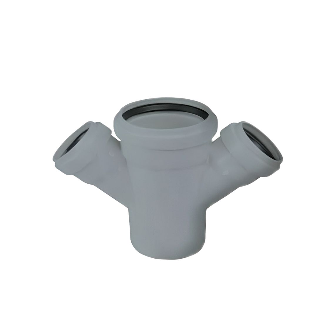 ჯვარედინი 125*75 45 +GF+ (PVC) — საკანალიზაციო მილი
